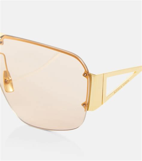 bottega veneta sunglasses aviators|bottega veneta classic aviator sunglasses.